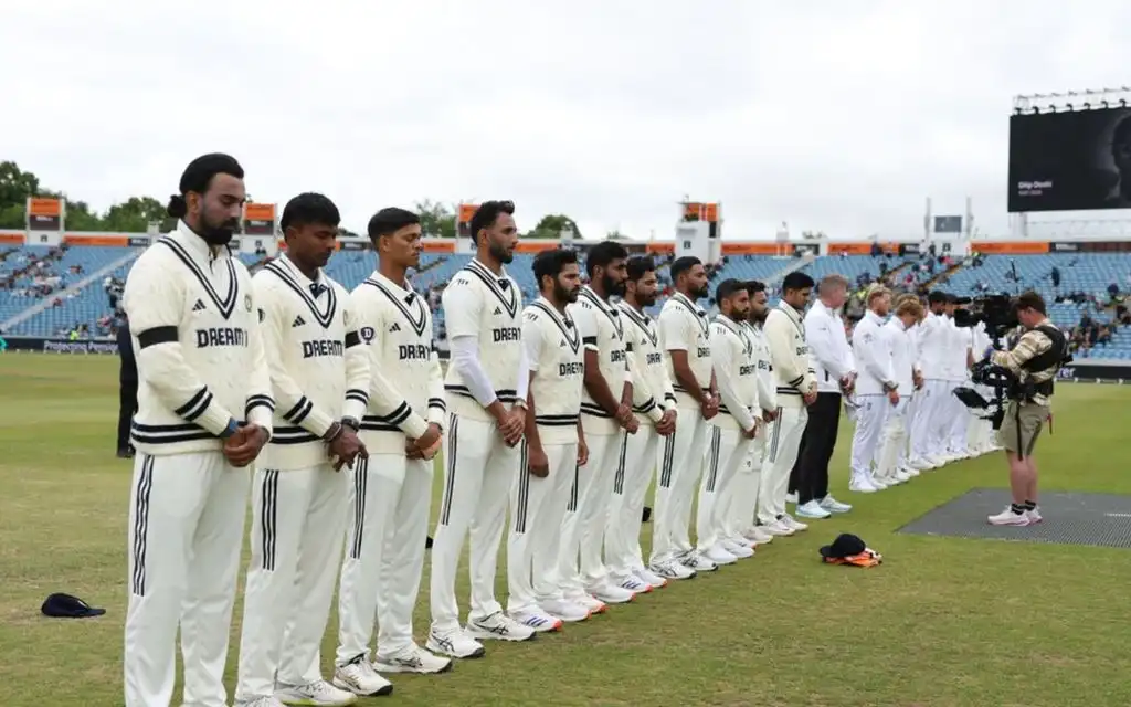England and India Players With armbands - (Source : BCCI)