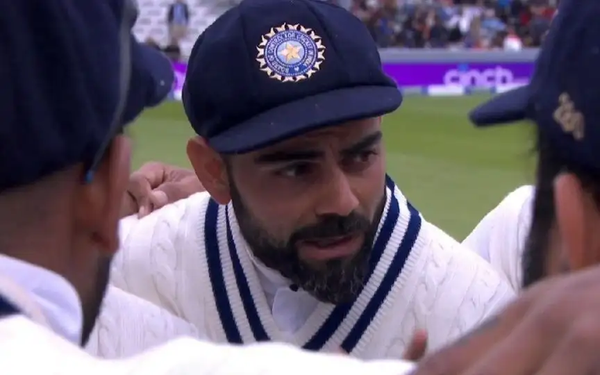 Virat Kohli’s war cry fired up India [Source: @iamflickX18/x.com]