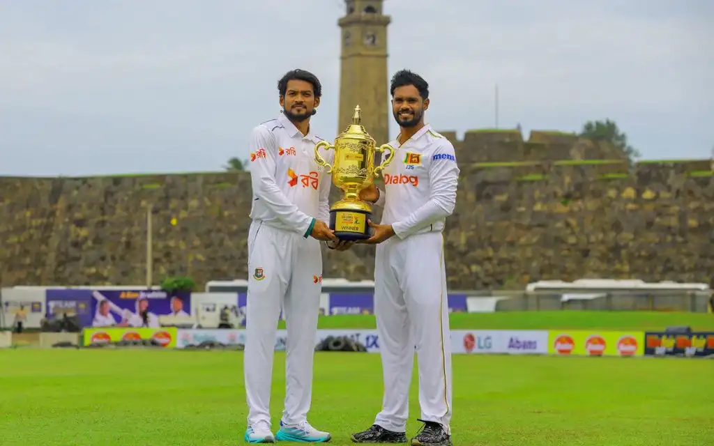 SL vs BAN 2nd Test Dream11 Prediction (Source: @OfficialSLC/x.com)