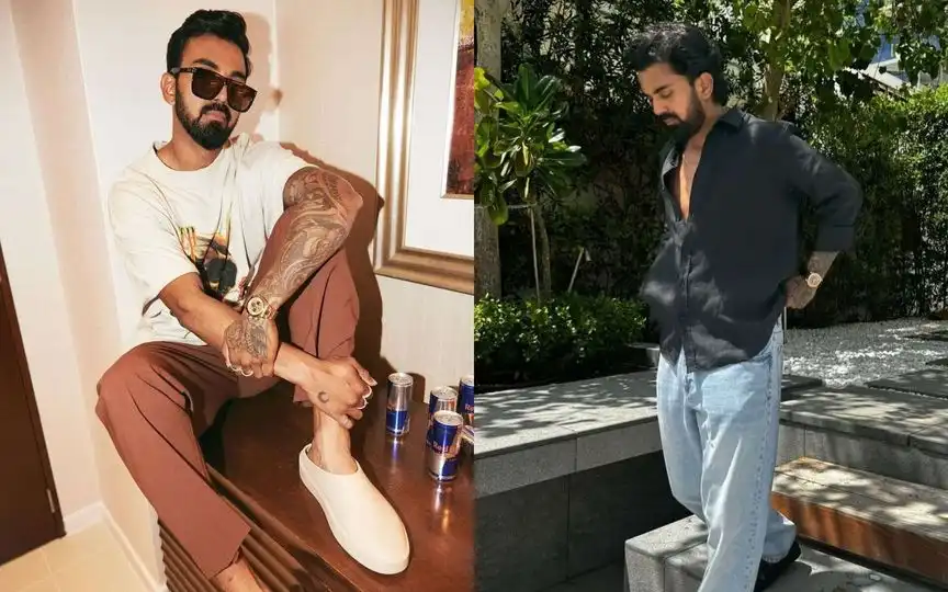 KL Rahul donning his priced watches (X.com/@klrahul)