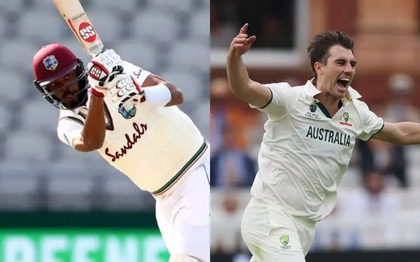 WI vs AUS1st Test. [Source - WI/CriccrazyJohns/x.com]