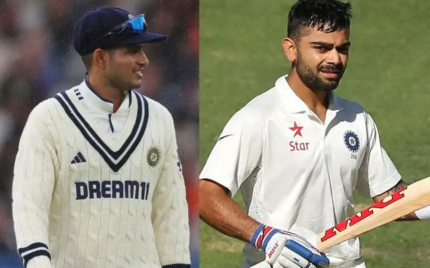 Shubman Gill and Virat Kohli - (Source : @Johns/X.com)
