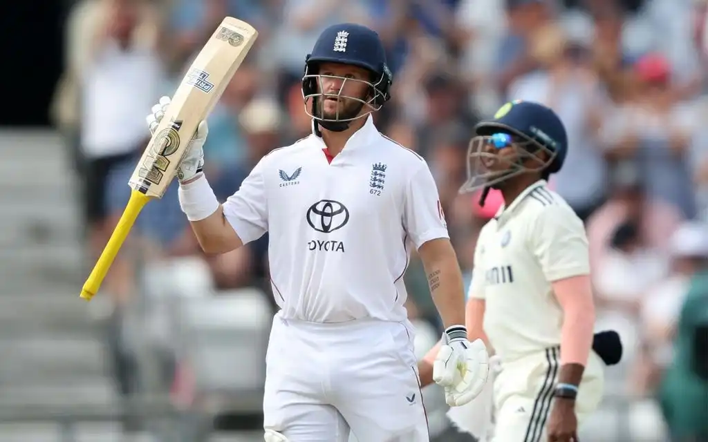 Ben Duckett headlined England's win over India [Source: @mufaddal_vohra/x]