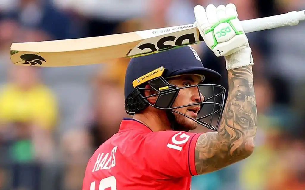 Alex Hales Batting - (Source : @ECB/X.Com)