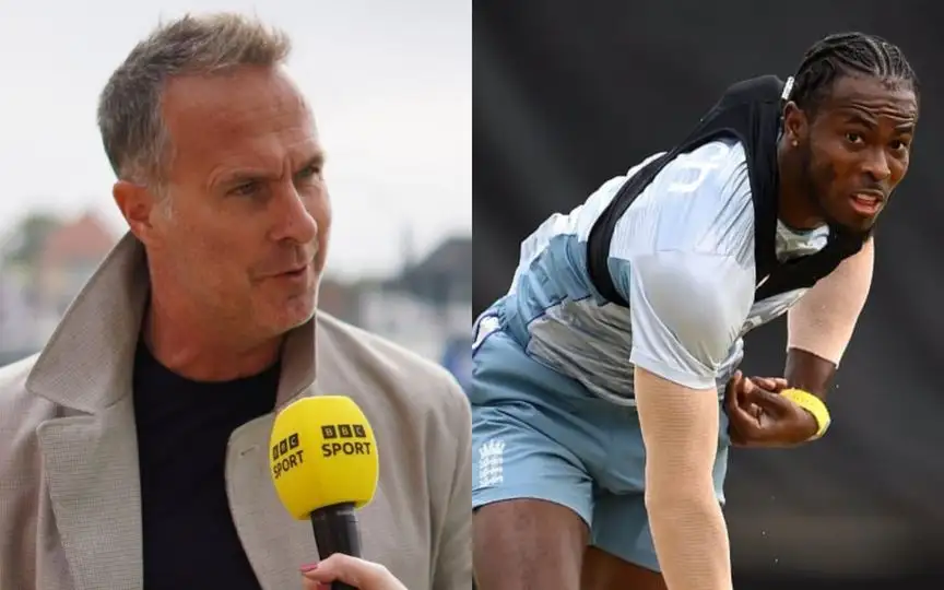 Michael Vaughan on Jofra Archer's return. [Source - bbctms/x.com]