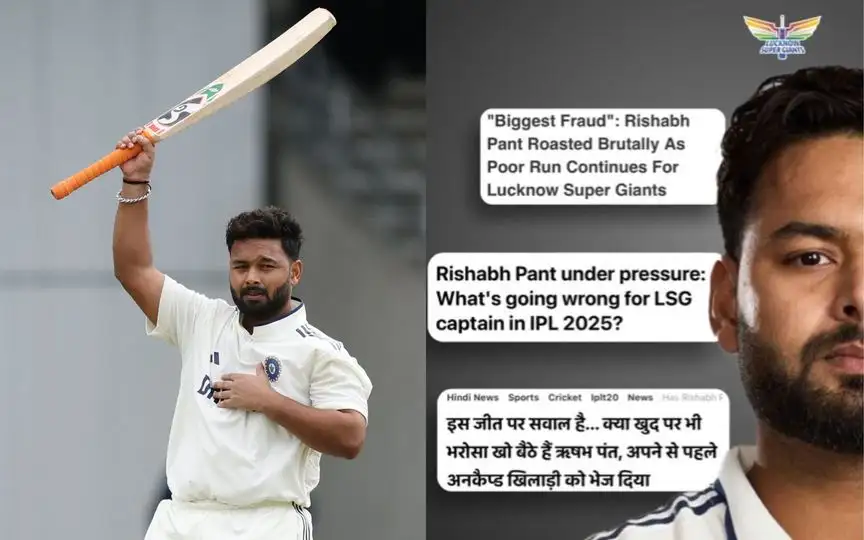 LSG Post Redemption Tribute For Rishabh Pant After Twin Centuries Vs ENG