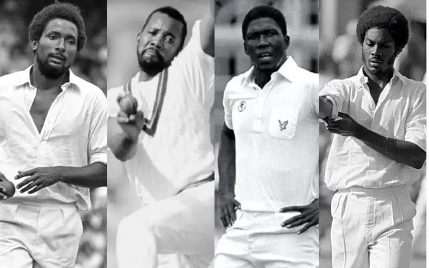 WI Pace Quartet from 1980s. [Source - ICC/x.com]