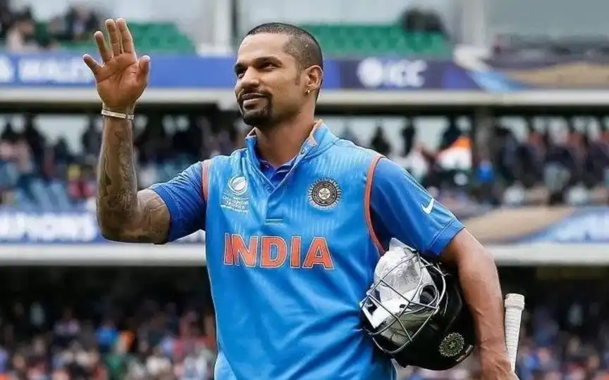 Shikhar Dhawan [Source: @RRCricBook/x.com]