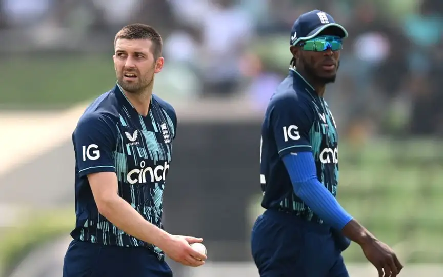 Mark Wood and Jofra Archer  [Source: @tomistoma/X.com]
