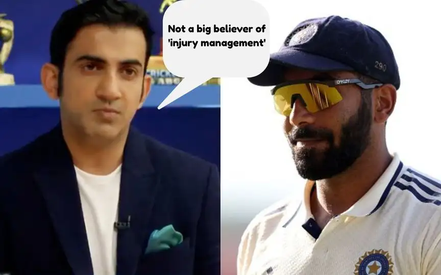 Gautam Gambhir exposed with different views [Source: @Arsenik_Lahk, @mufaddal_vohra/X.com]