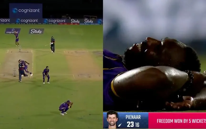 WF बनाम LAKR मुकाबले का नाटकीय अंत हुआ [स्रोत: @7Cricket/X]