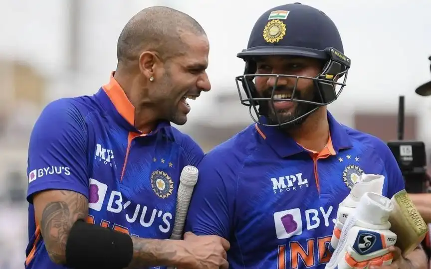 Shikhar Dhawan reveals [Source: @SPORTYVISHAL/X.com]