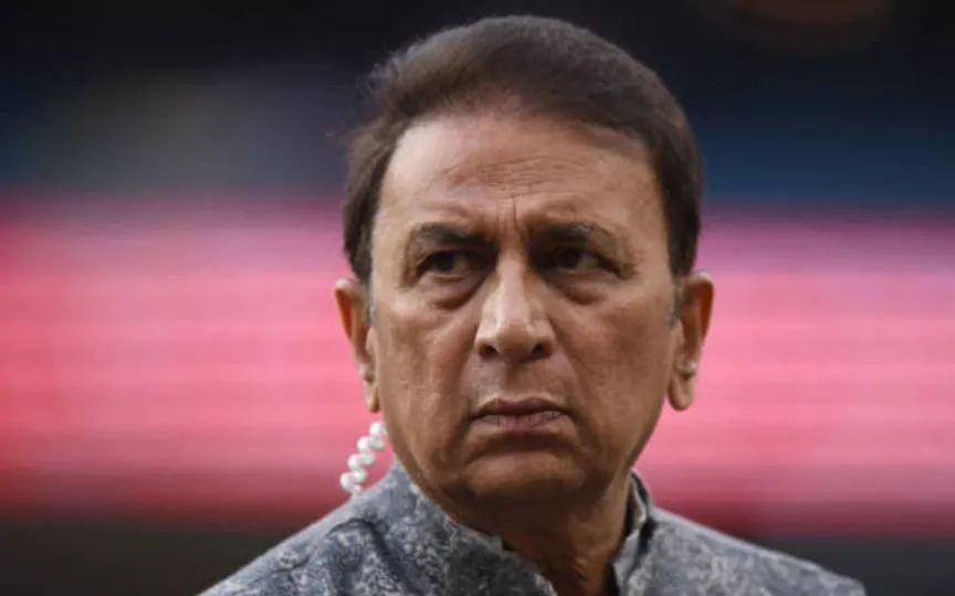 Sunil Gavaskar during his commentary stint (Source:@CricketFeedIN/X.com)