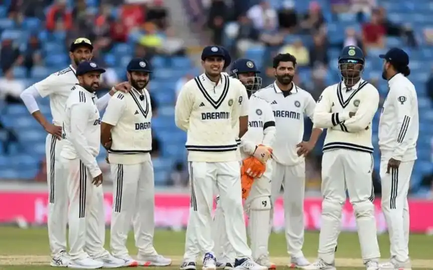 Shubman Gill and Team India (Source: AP)