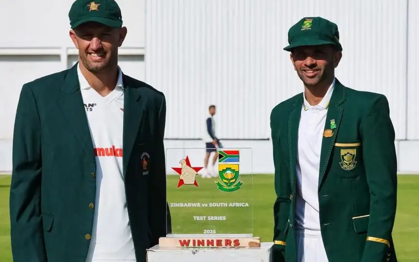 South Africa vs Zimbabwe Test - (Source : @Johns/X.com)