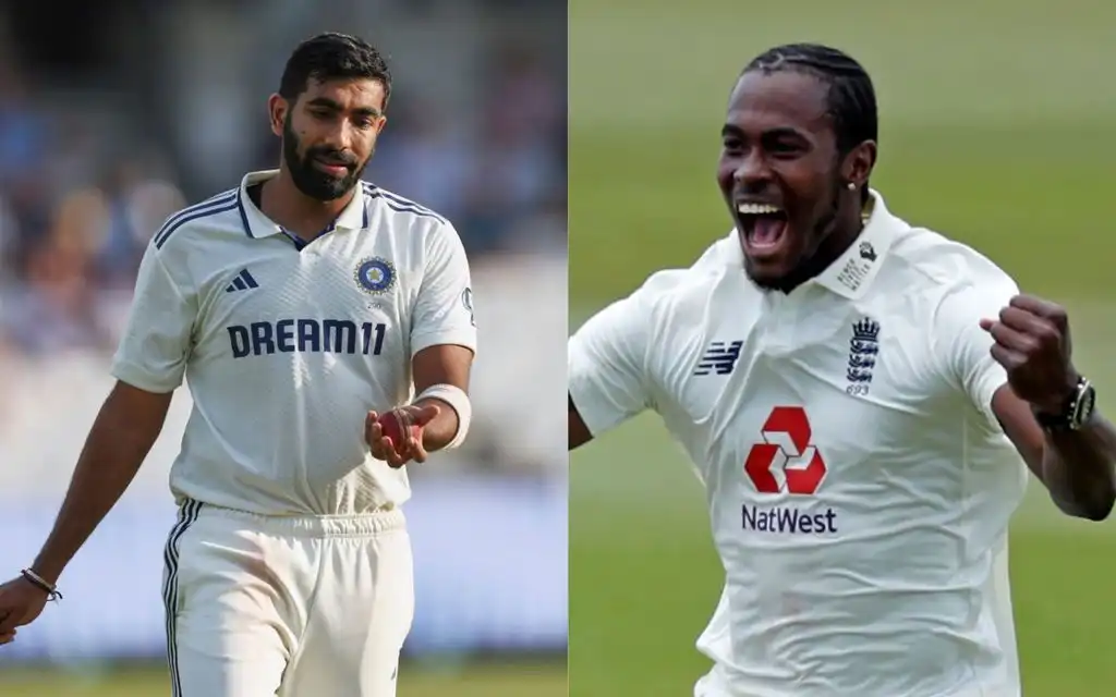 Bumrah vs Archer [Source: @WisdenCricket/x.com]
