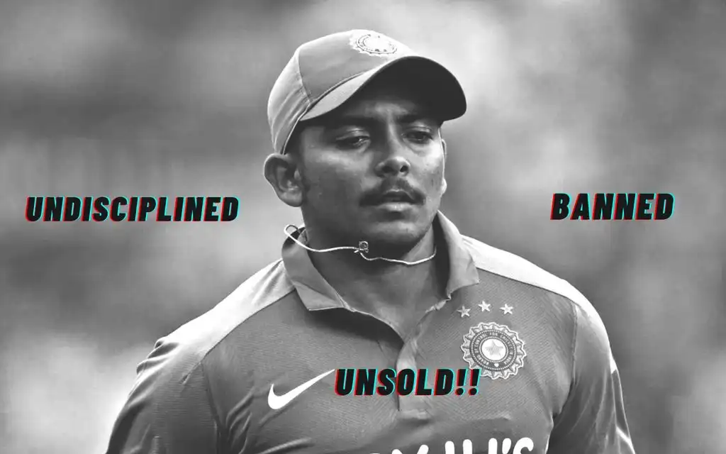 Prithvi Shaw [Source: @MrityunjayCE/X.com]