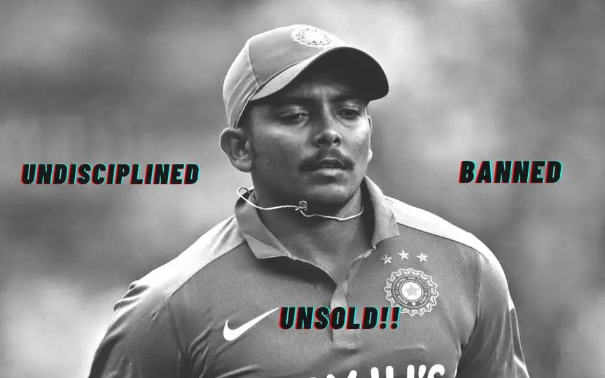 Prithvi Shaw [Source: @MrityunjayCE/X.com]