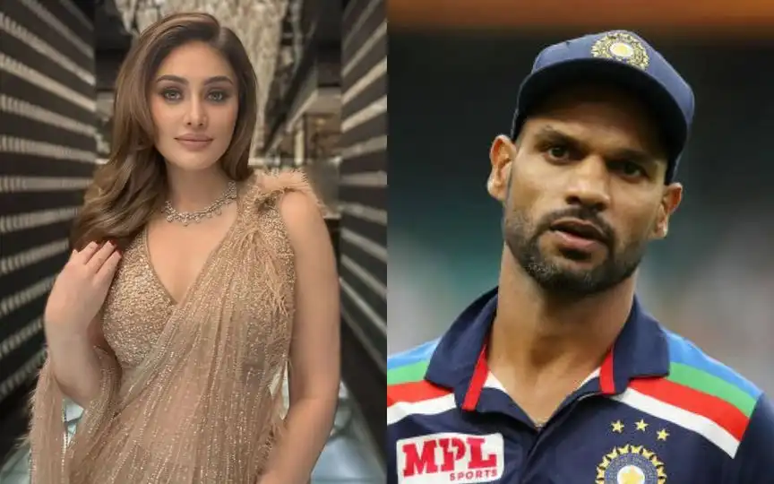 Shikhar Dhawan on Shefali Jariwala's death [Source: @raushan1603/X.com, Getty]