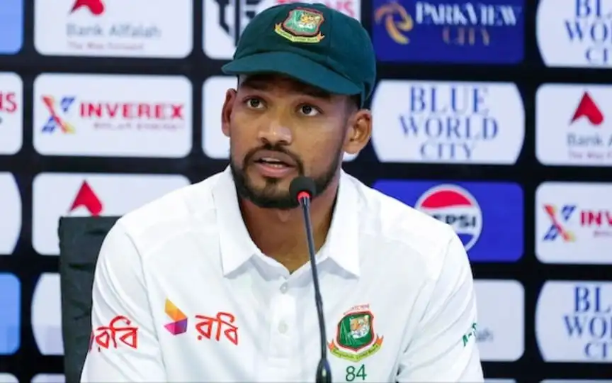 Shanto Reflects On Bangladesh's Heavy Defeat (Source: @ImTanujSingh/x.com)