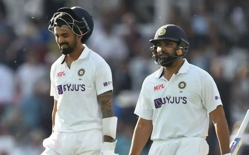 Rohit Sharma and KL Rahul [Source: @SPORTYVISHAL/X.com]