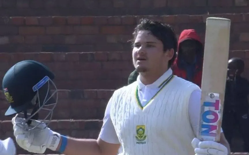 Lhuan-dre Pretorius for South Africa (Source:@ProteasMenCSA/X.com)