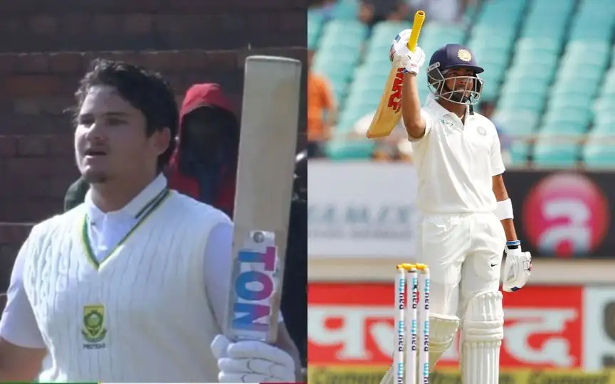 Youngest Players To Score Hundreds On Test Debut (Source: @mufaddal_vohra/x.com, @BCCI/x.com)