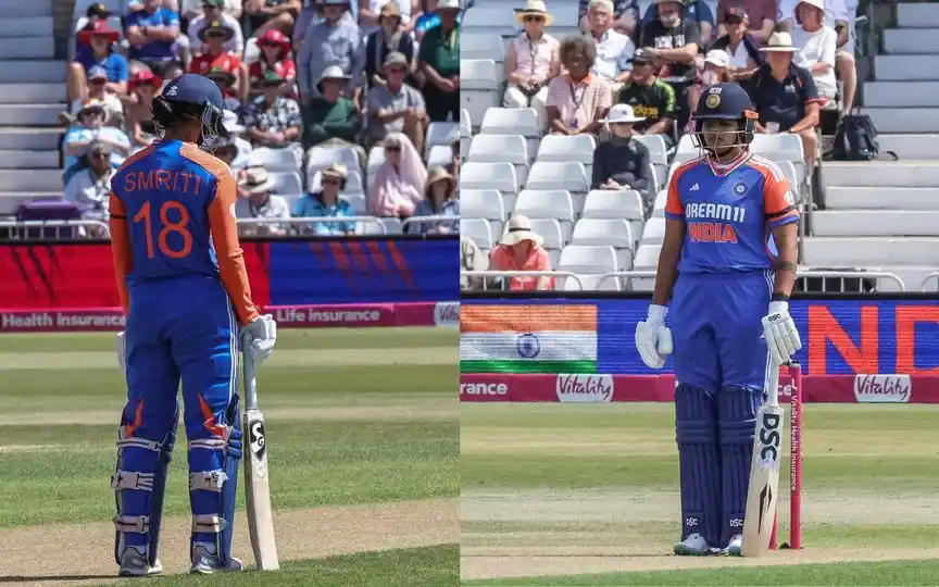 Shafali Verma and Smriti Mandhana - (Source : @BCCIWomen/X.com)