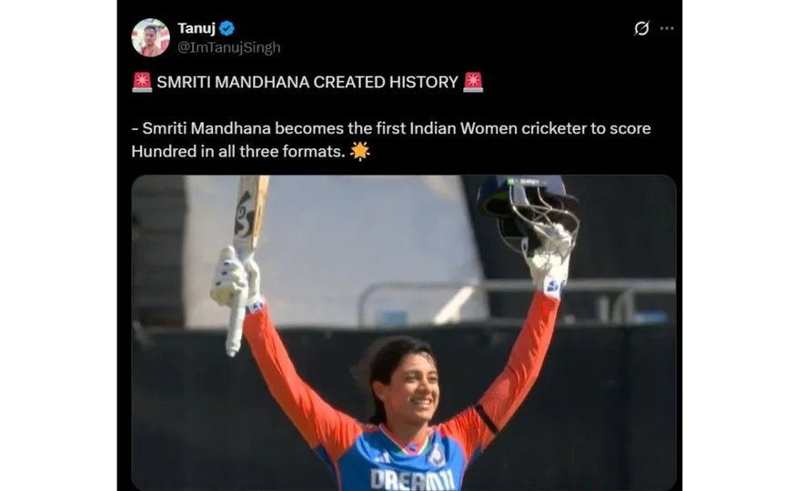 Screengrab from an X user