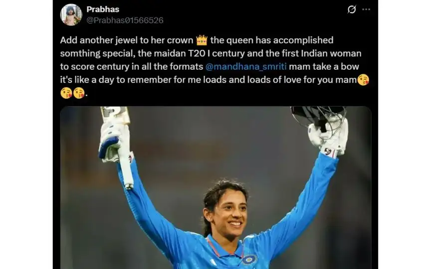 Screengrab from an X user