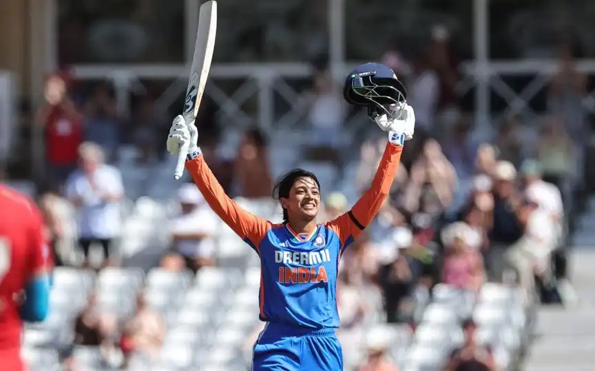 Smriti Mandhana played his career best T20I knock [Source: @BCCIWomen/X.com]