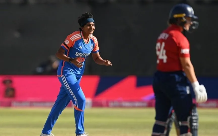 Shree Charani Takes Memorable 4-Fer On India-W Debut To Join Elite Indian List