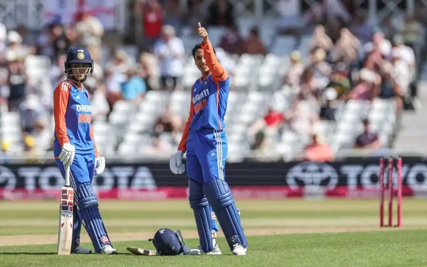Smriti Mandhana. [Source - BCCIWomen/x.com]
