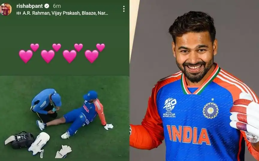 Rishabh Pant Revisits Fake Injury Stunt On India's T20 World Cup Win Anniversary 