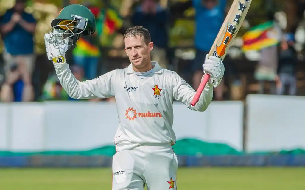 Sean Williams slams hundred vs South Africa [Source: @ZimCricketv/X.com]