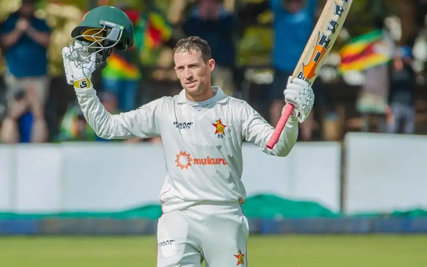 Sean Williams slams hundred vs South Africa [Source: @ZimCricketv/X.com]