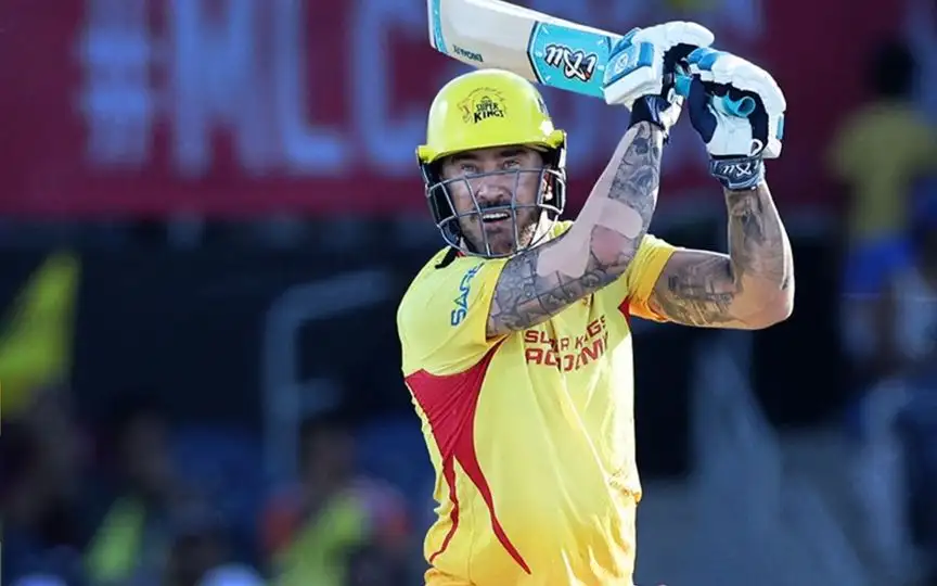 Texas' Faf Du Plessis Goes Ballistic In MLC! Slams Third Hundred To Script History