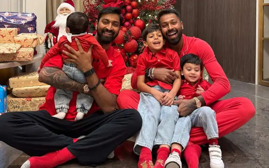 Hardik Pandya has two brothers, Krunal and Vaibhav (stepbrother) {X.com/@hardikpandya7}