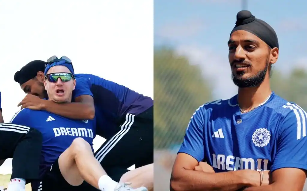 Morne Morkel and Arshdeep Singh - (Source : @BCCI/X.com)