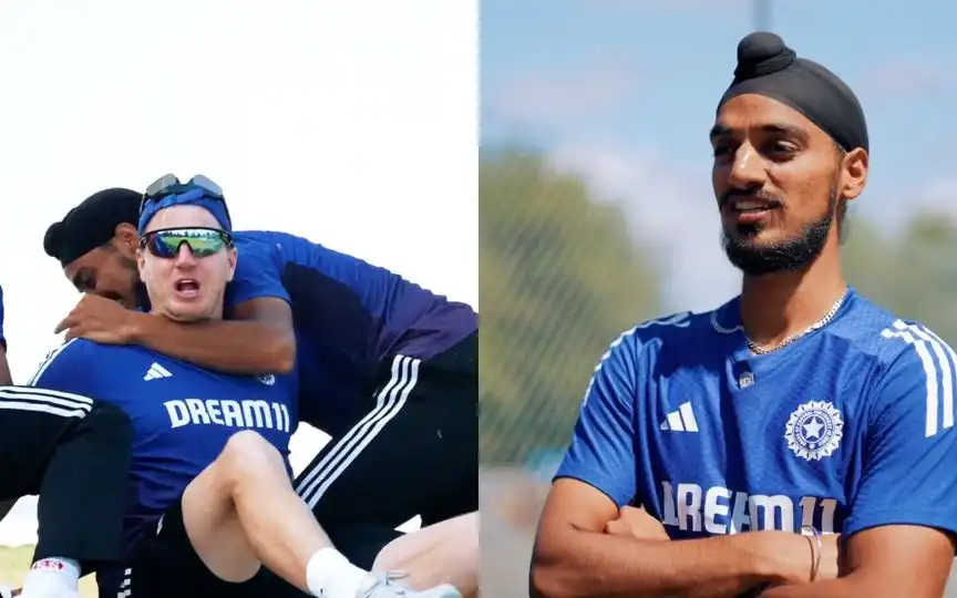 Morne Morkel and Arshdeep Singh - (Source : @BCCI/X.com)