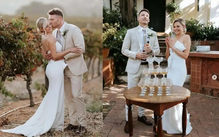 David Miller and Camilla Harris got married in 2024 (Instagram.com/camillaharris__miller)