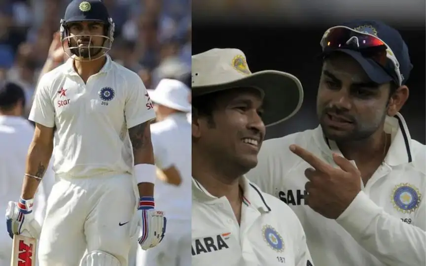 When Kohli called Tendullkar [Source: @LokeshVirat18K/x.com]
