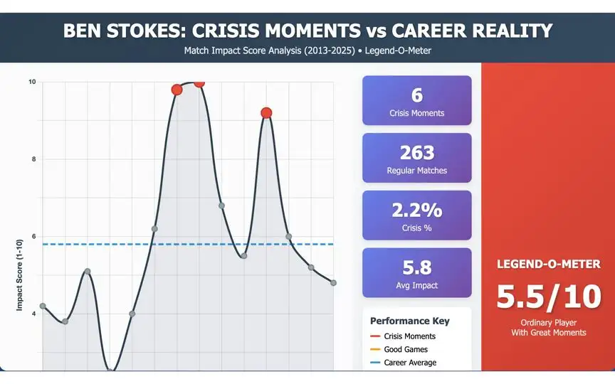 Ben Stokes overall career impact [Source: OneCricket]