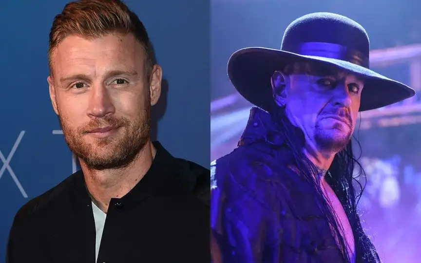 Andrew Flintoff's short stint with WWE [Source: @WrestlingWCC, @MrVAAuto/X.com]