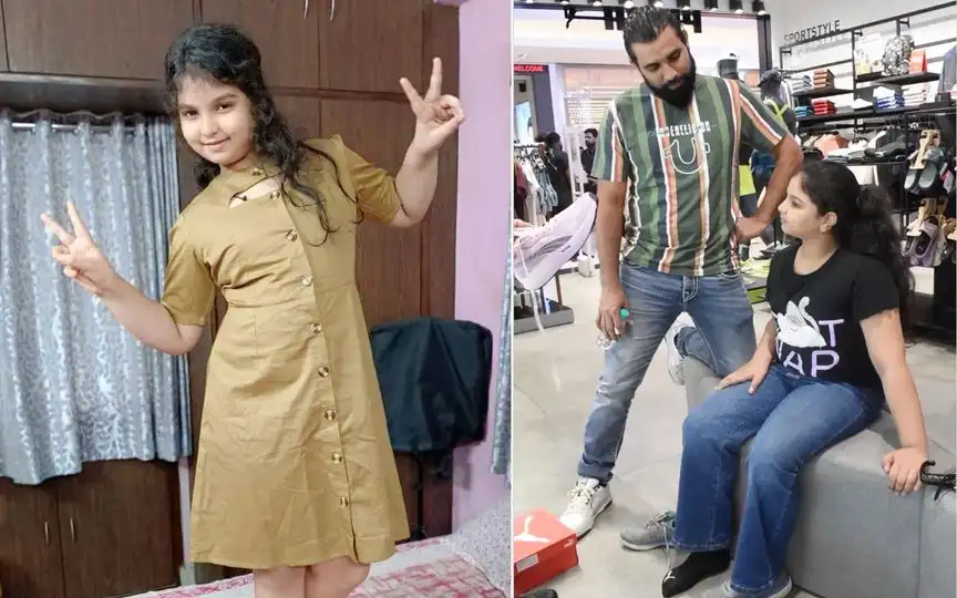 Md. Shami and Hasin Jahan have a daughter named Aaira (Instagram.com/mdshami.11)