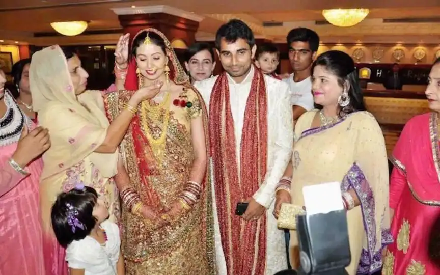 Mohammed Shami got married to Hasin Jahan in 2014 (X.com/@BCCI)