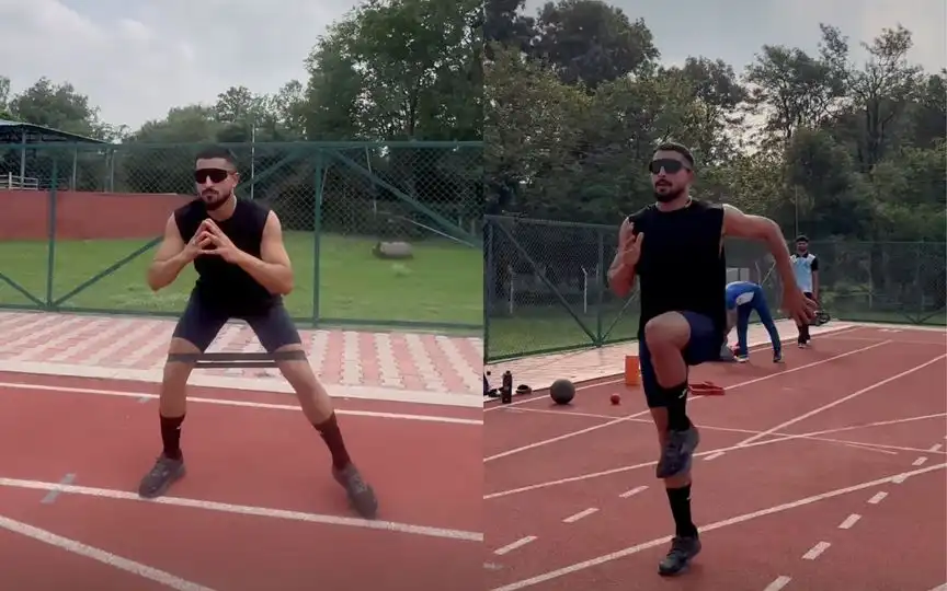 Umran Malik resumes training after injury [Source: @umran_malik_1/Instagram]