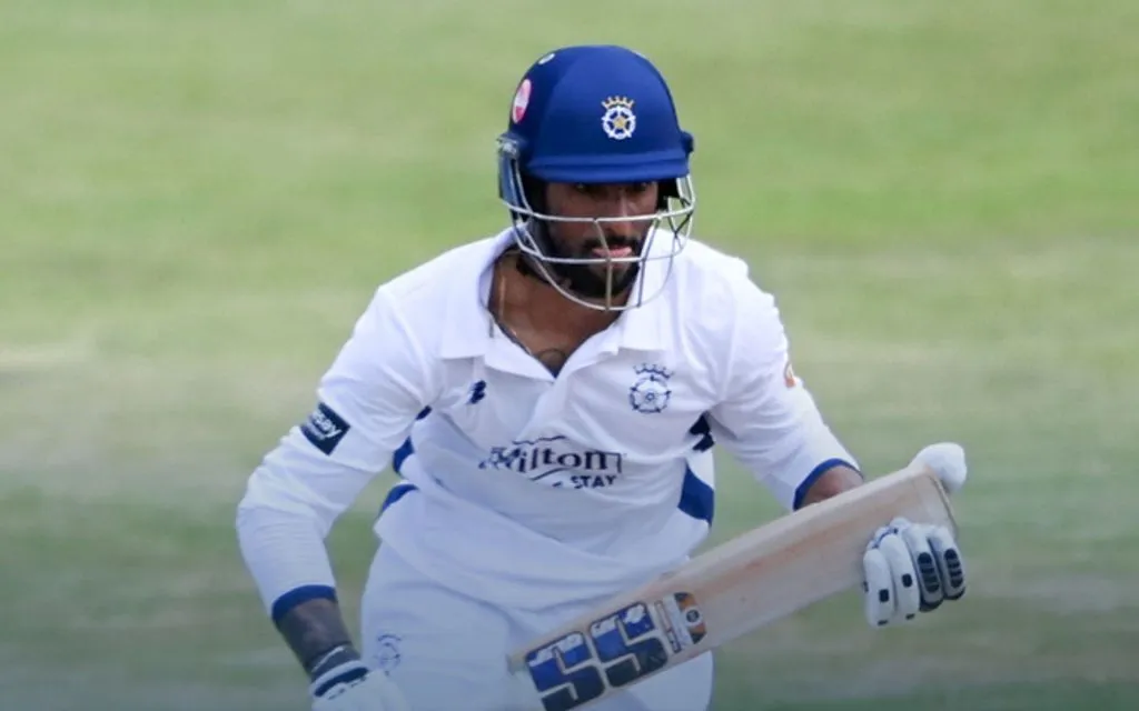 Tilak Varma in action for Hampshire [Source: @hantscricket/x]