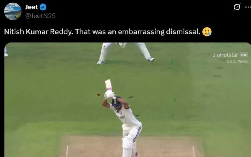Screengrab from an X user