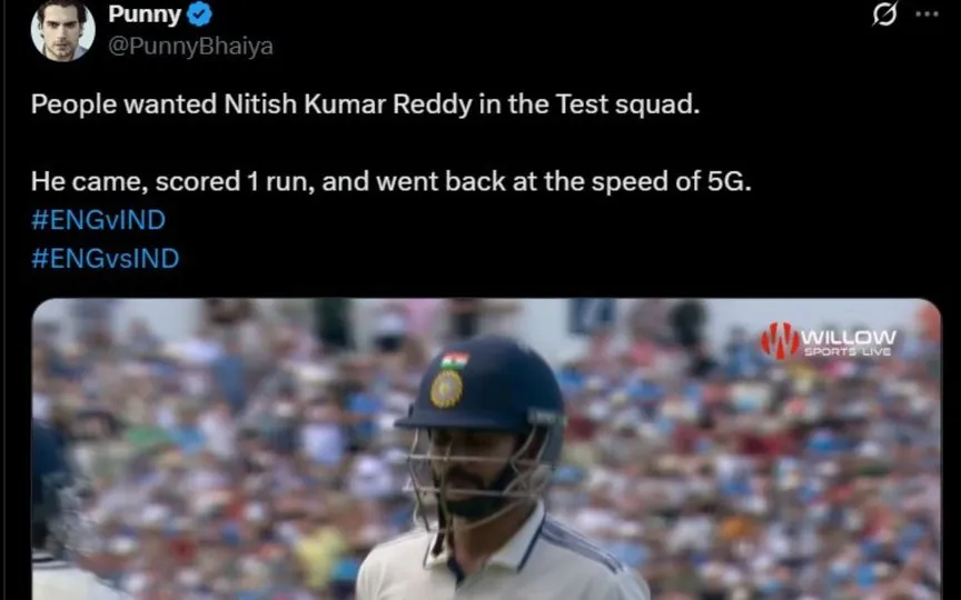 Screengrab from an X user